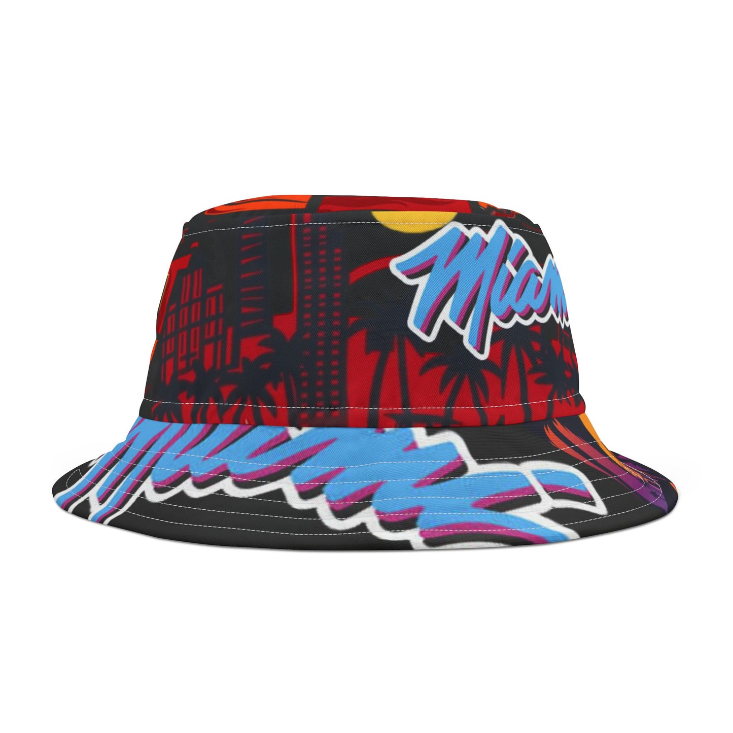 Bucket Hat (miami heat) [high resolution]