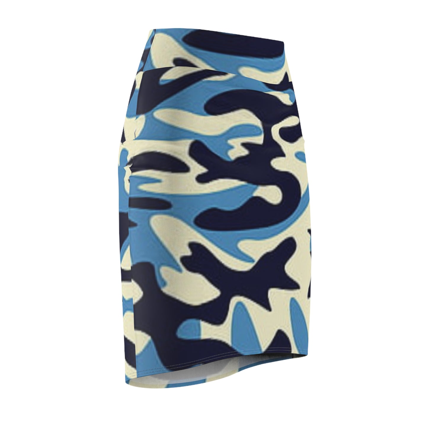 Women's Pencil Skirt (AOP) (military4)