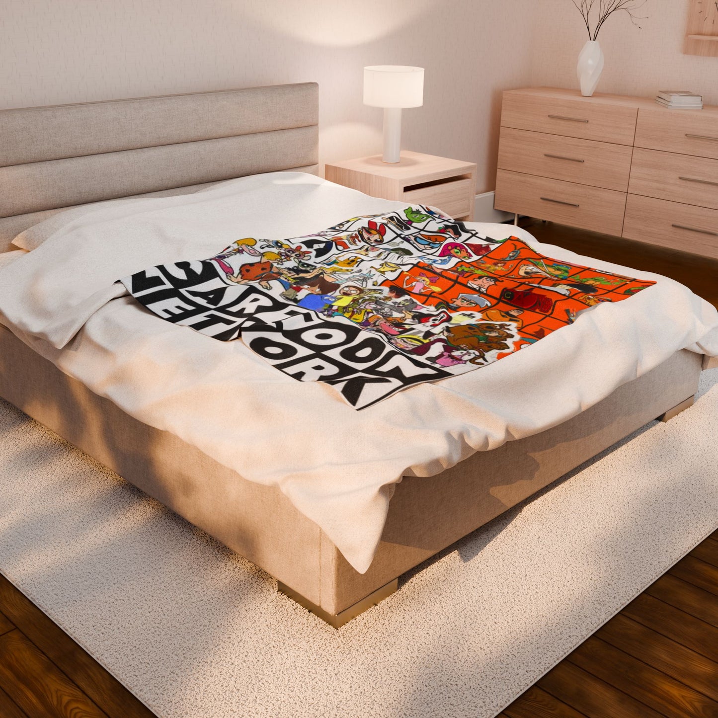 Velveteen Plush Blanket (cartoon) [high resolution]