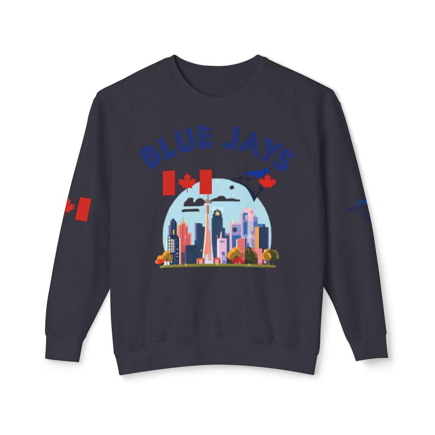 Unisex Lightweight Sweatshirt (blue jays)[high resolution]