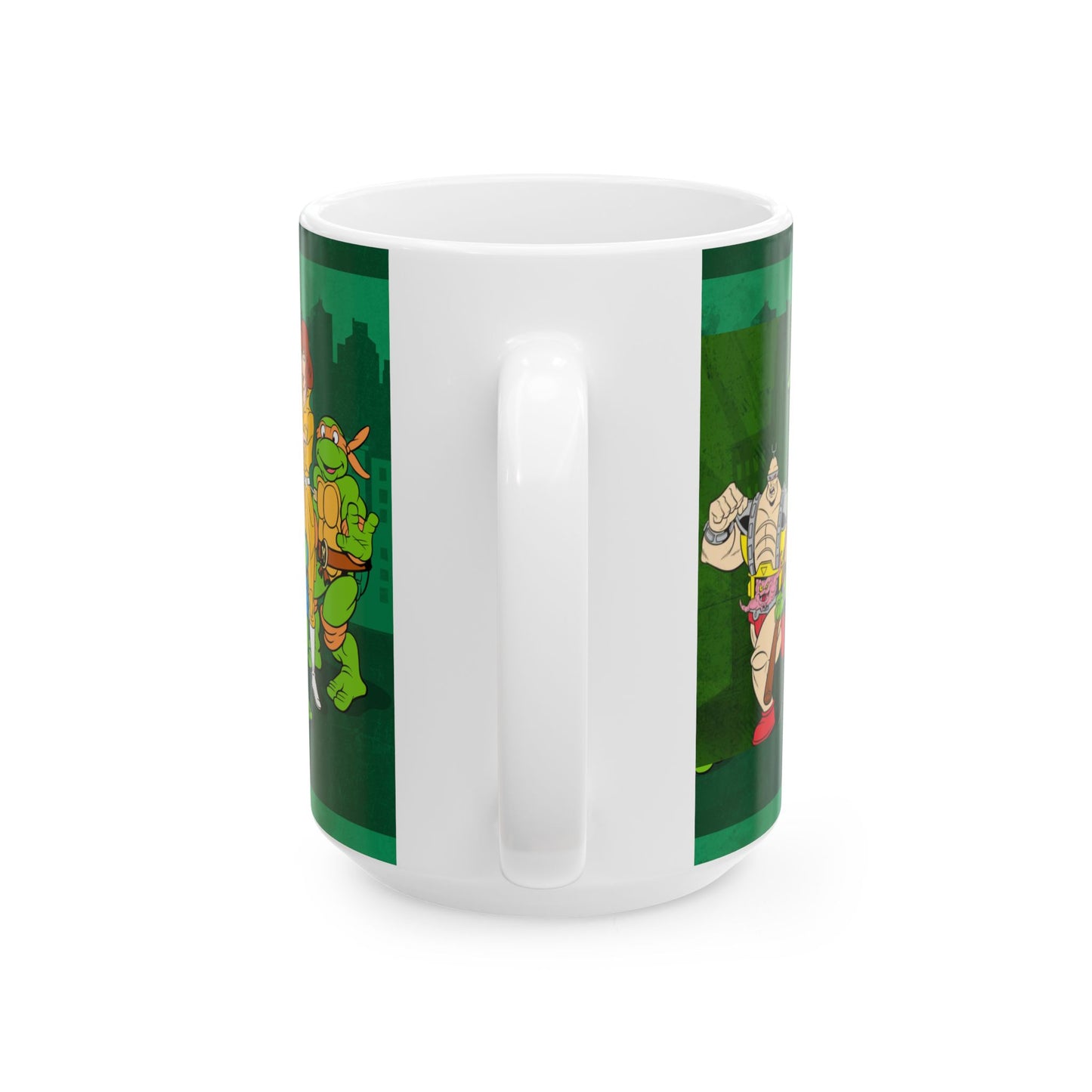 Ceramic Mug, (11oz, 15oz)  (turtles1) [high resolution]
