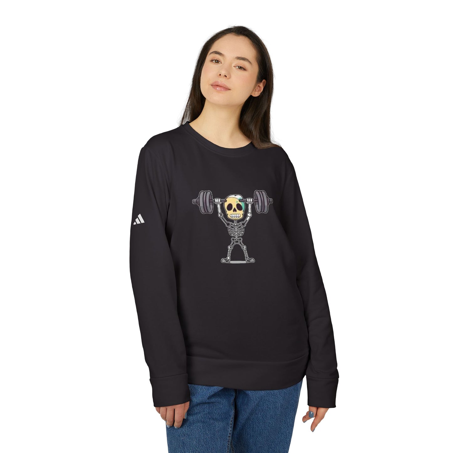 adidas Unisex Fleece Crewneck  (gym3)[high resolution]