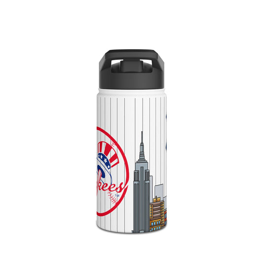 Stainless Steel Water Bottle (yankees) [high resolution]