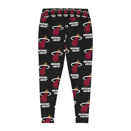 Plus Size Leggings (heat)[high resolution]