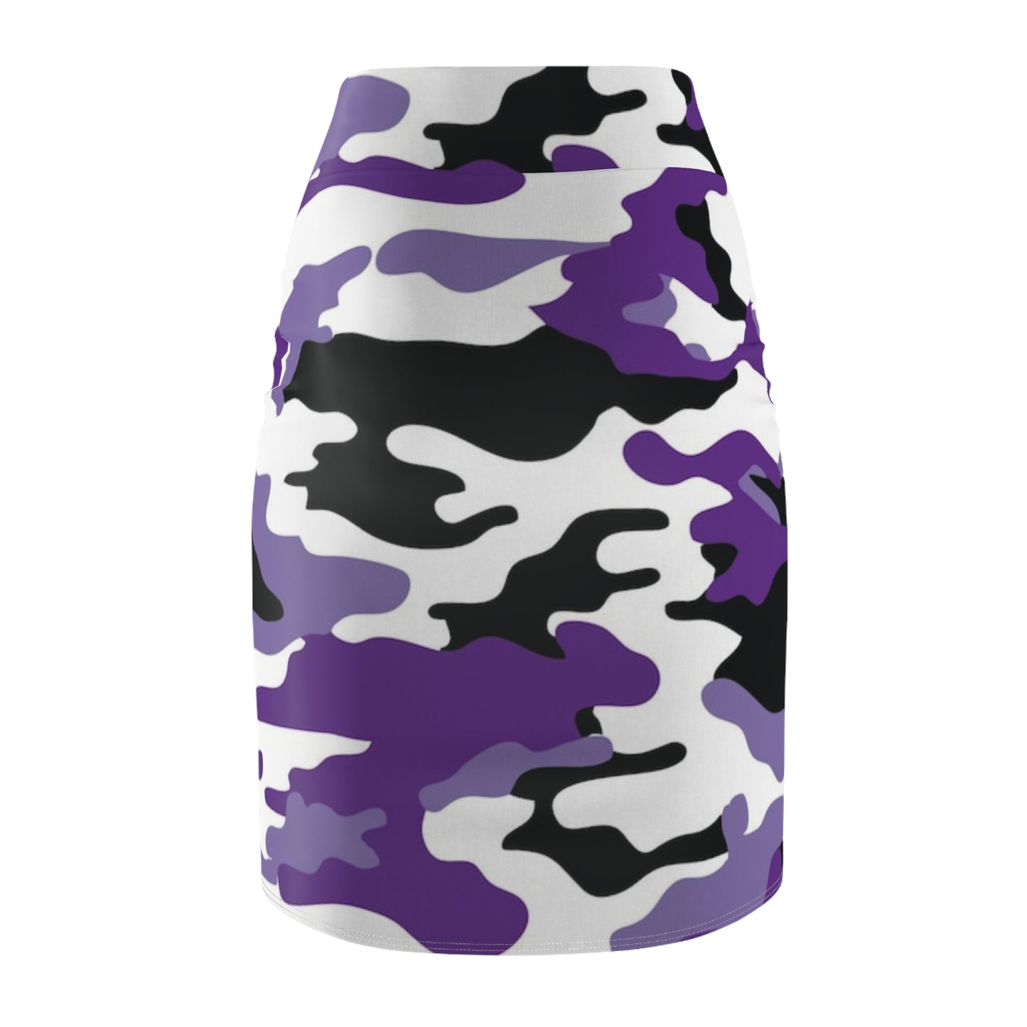 Women's Pencil Skirt (AOP) (military6)"high resolution"