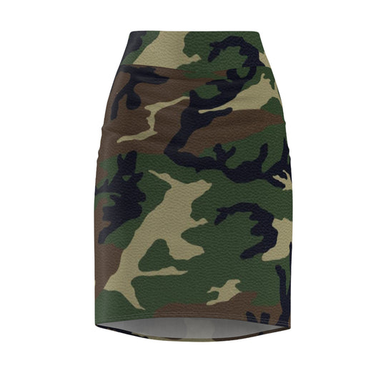 Women's Pencil Skirt (Military1) "high resolution"