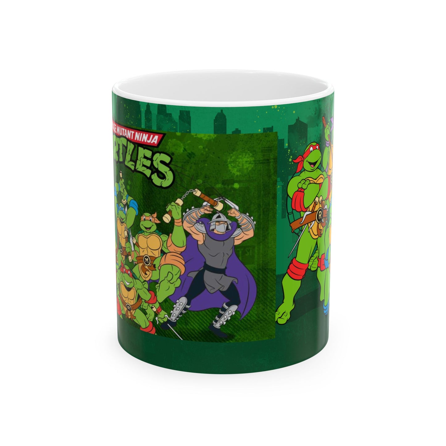 Ceramic Mug, (11oz, 15oz)  (turtles1) [high resolution]