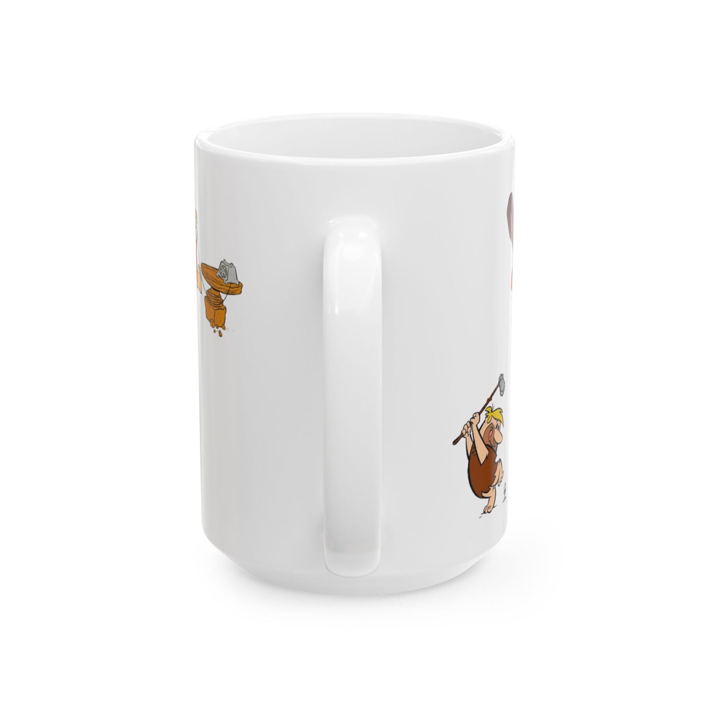 Ceramic Mug, (11oz, 15oz)  flinstones4
