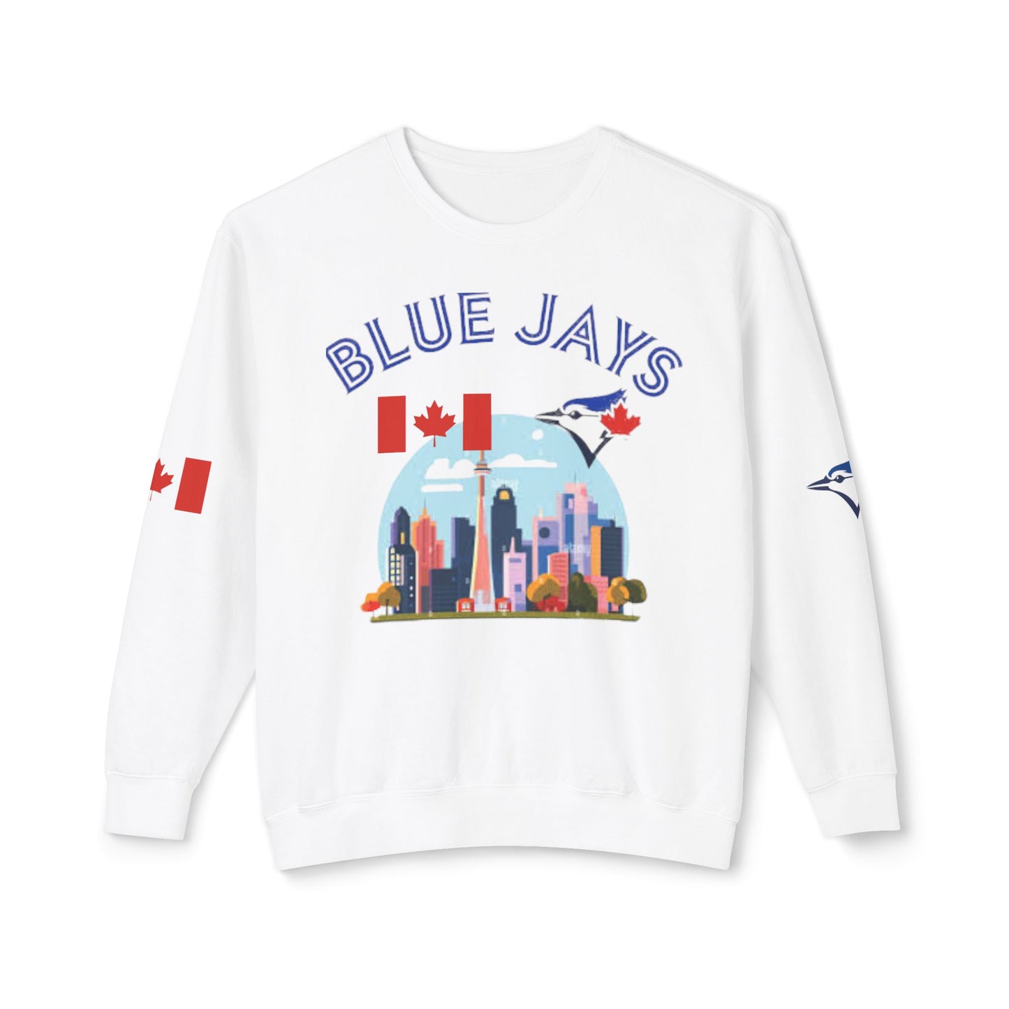 Unisex Lightweight Sweatshirt (blue jays)[high resolution]