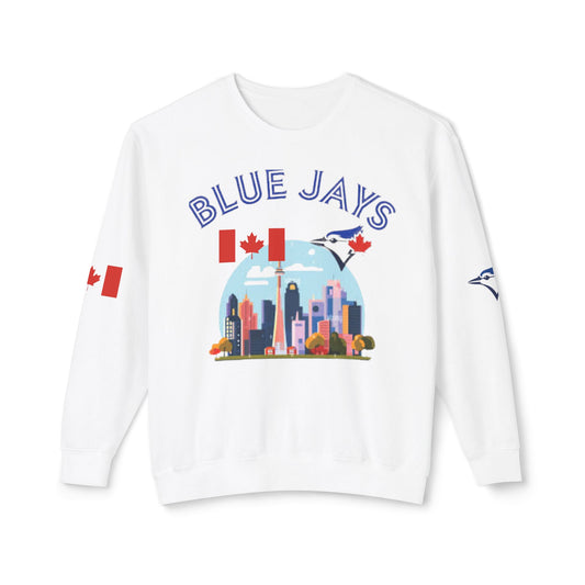 Unisex Lightweight Sweatshirt (blue jays)[high resolution]