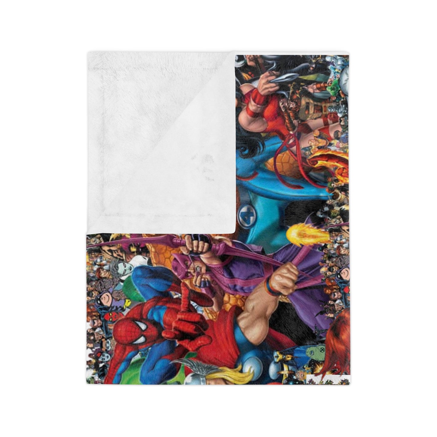 Velveteen Microfiber Blanket marvel