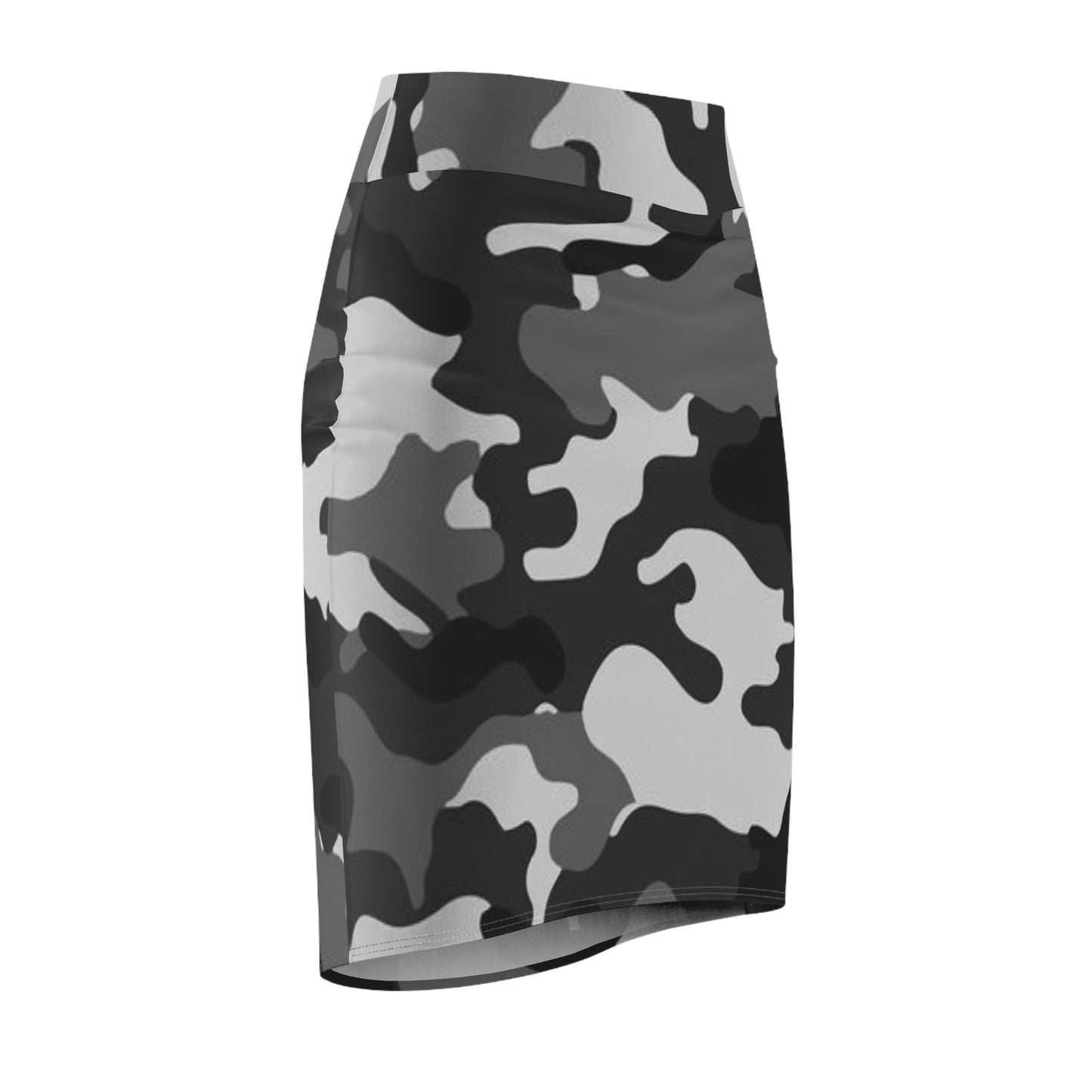 Women's Pencil Skirt (AOP) (military13)"high resolution"