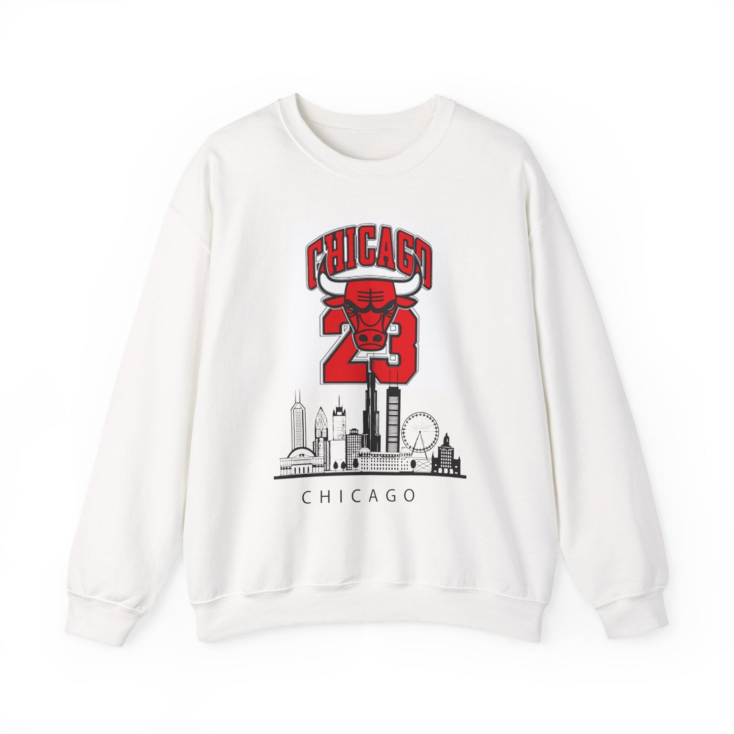 Unisex Crewneck Sweatshirt (bulls) [ high resolution]
