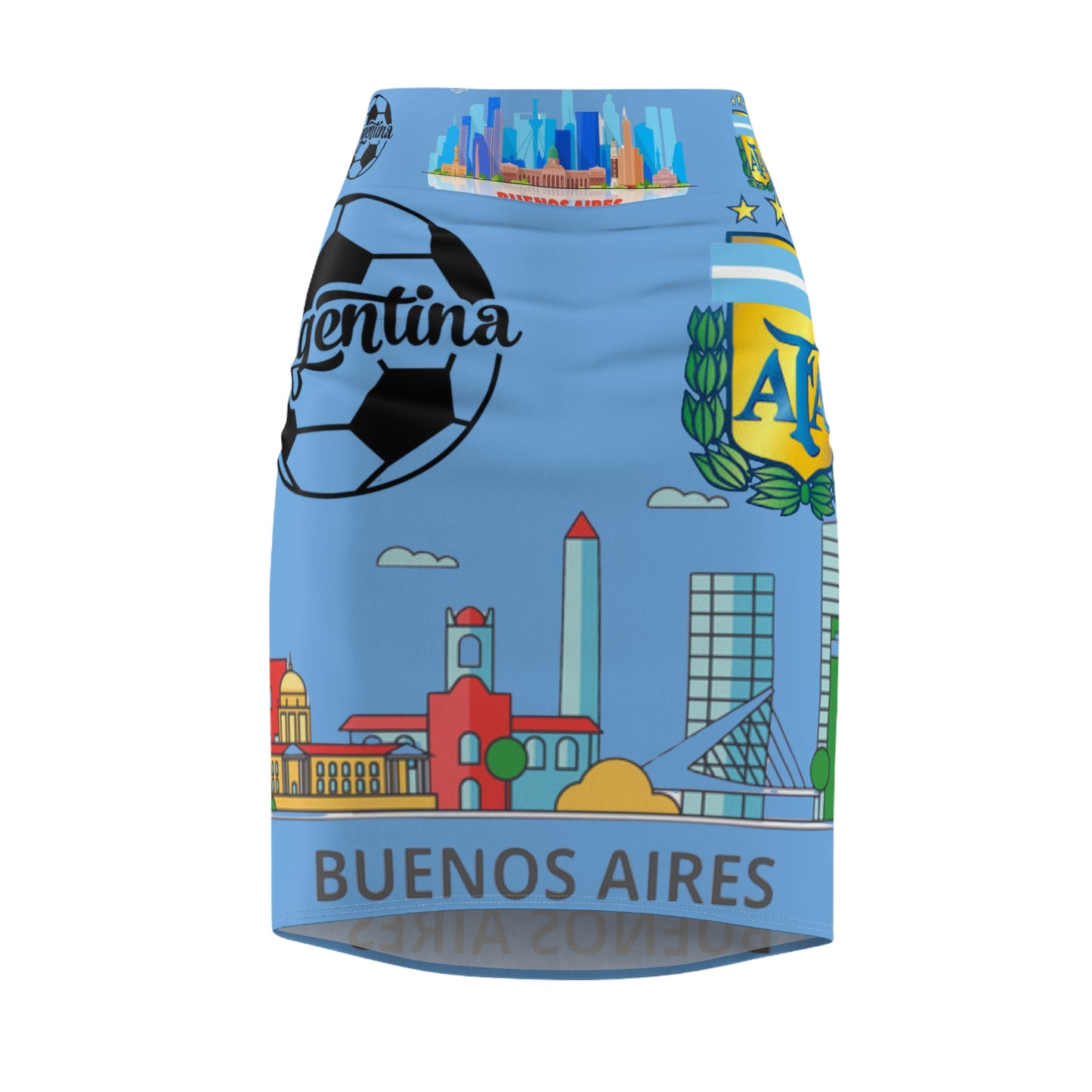 Women's Pencil Skirt (argentina) [high resolution]