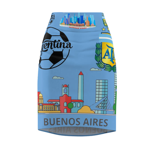 Women's Pencil Skirt (argentina) [high resolution]
