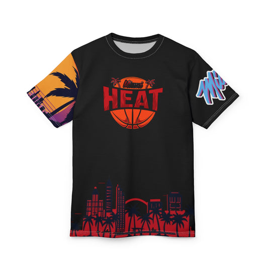 Unisex Cut & Sew Tee (miami heat)[high resolution]