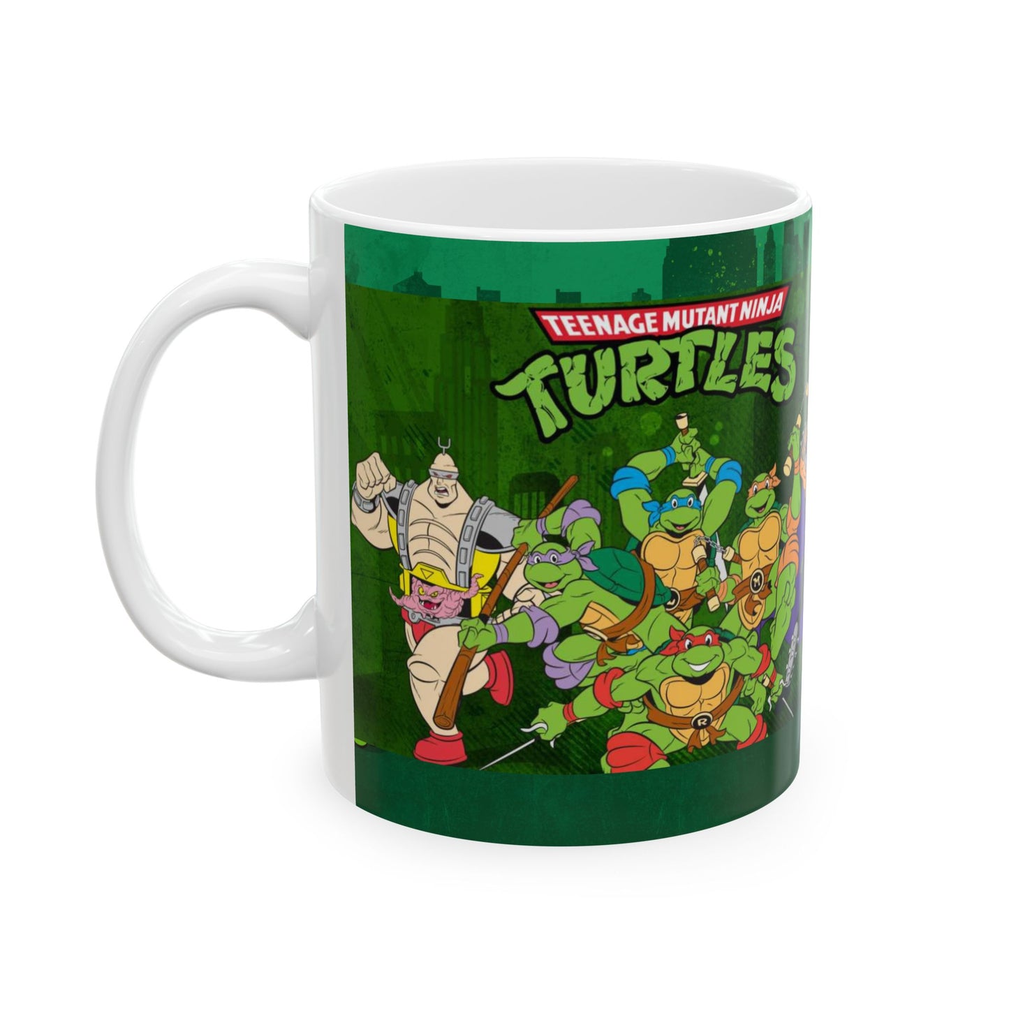 Ceramic Mug, (11oz, 15oz)  (turtles1) [high resolution]