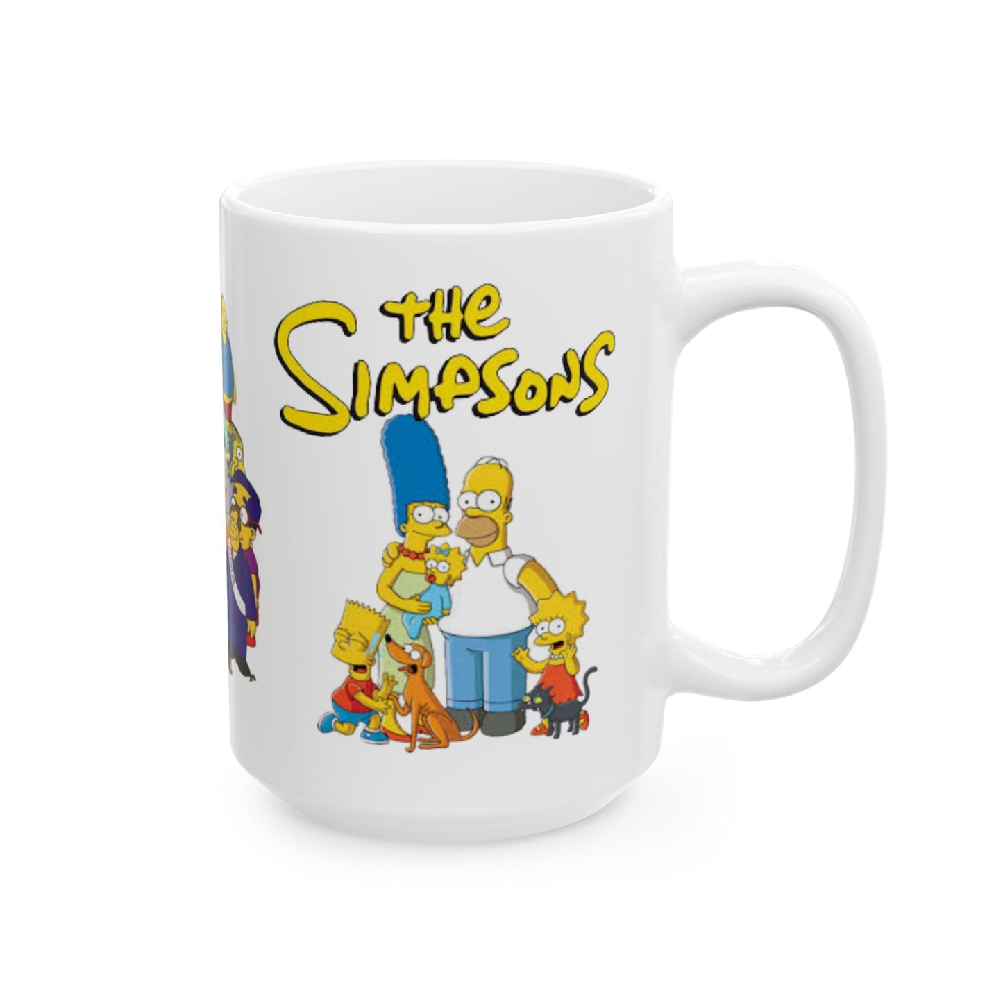 Ceramic Mug, (11oz, 15oz)  simpsons [high resolution]