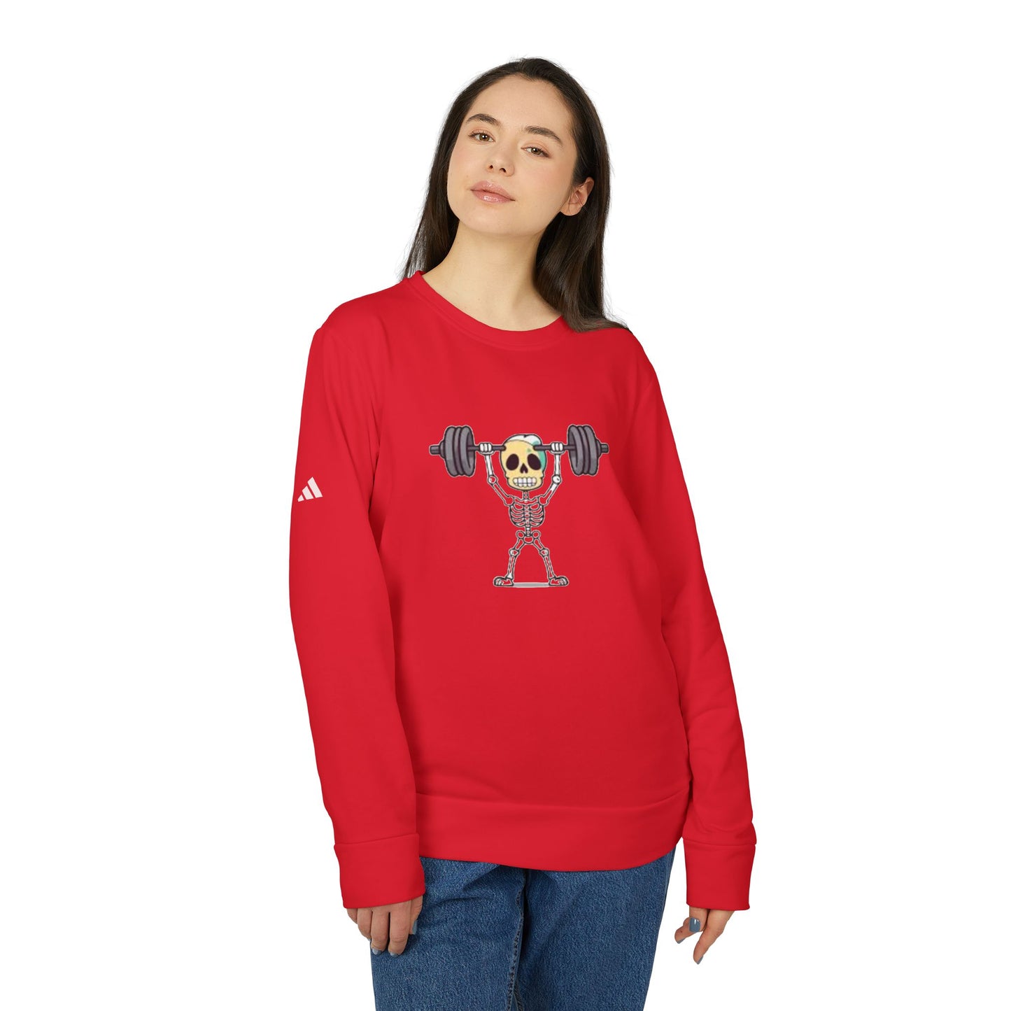 adidas Unisex Fleece Crewneck  (gym3)[high resolution]
