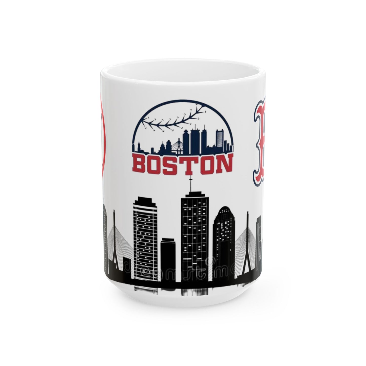 Ceramic Mug, (11oz, 15oz)  (redsox) [high resolution]