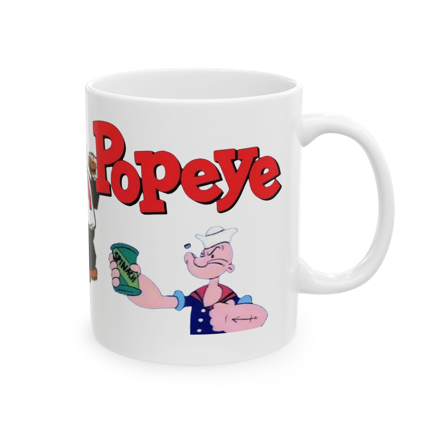 Ceramic Mug, (11oz, 15oz)  (popeye) [high resolution]