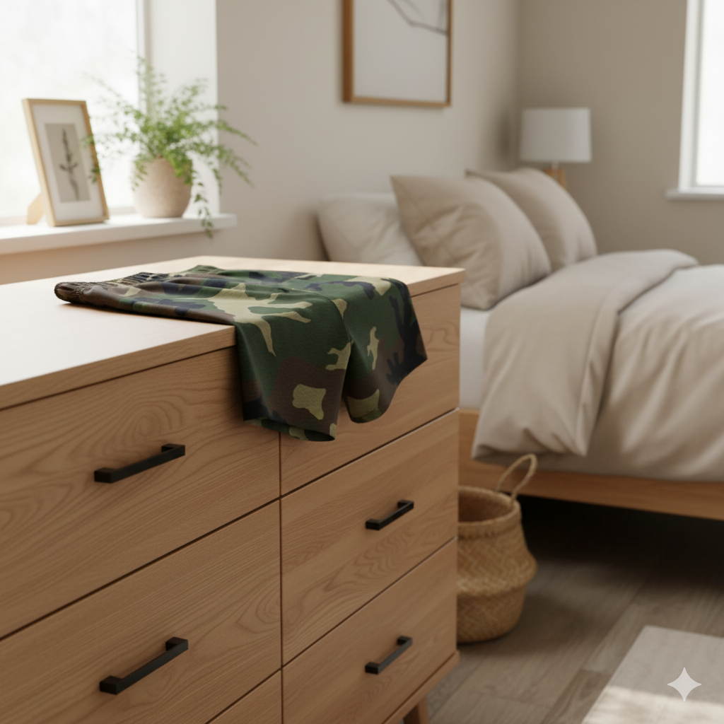 Swim Trunks (AOP) (military1) "high resolution"