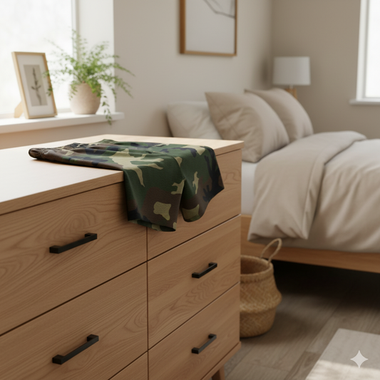 Swim Trunks (AOP) (military1) "high resolution"