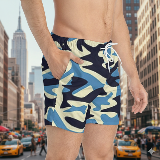 Swim Trunks (AOP) (military4) "high resolution"