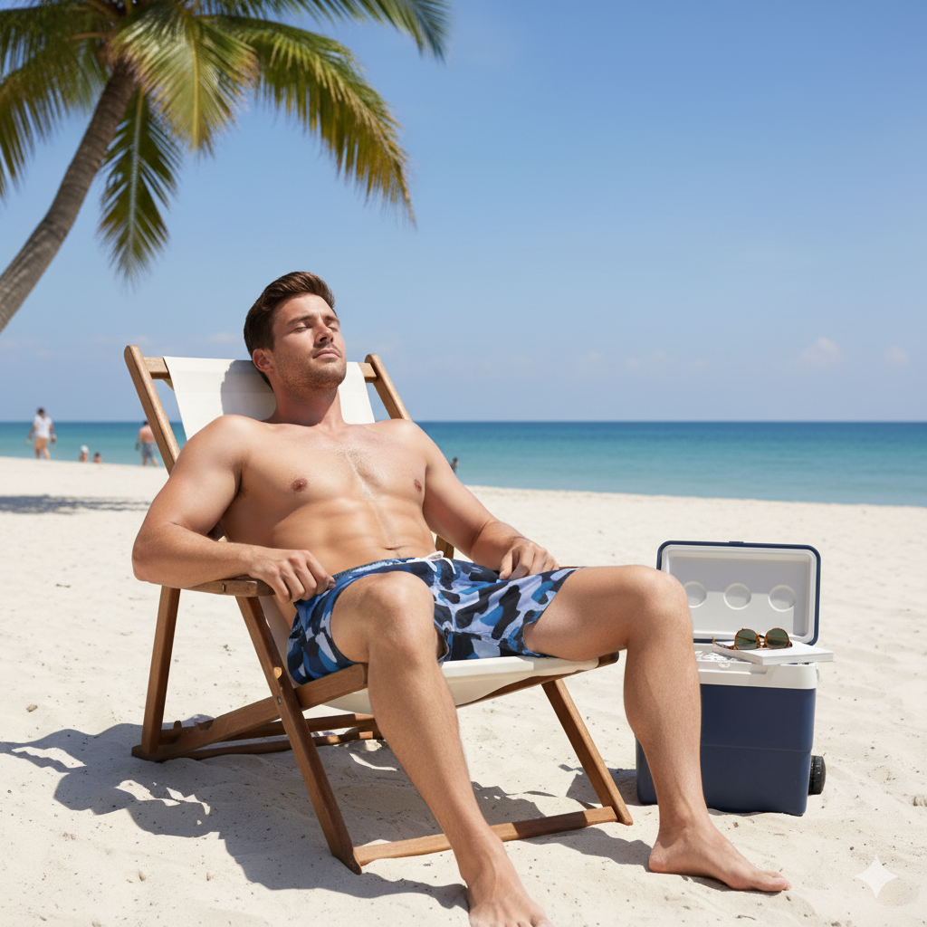 Swim Trunks (AOP) (military9) "high resolution"