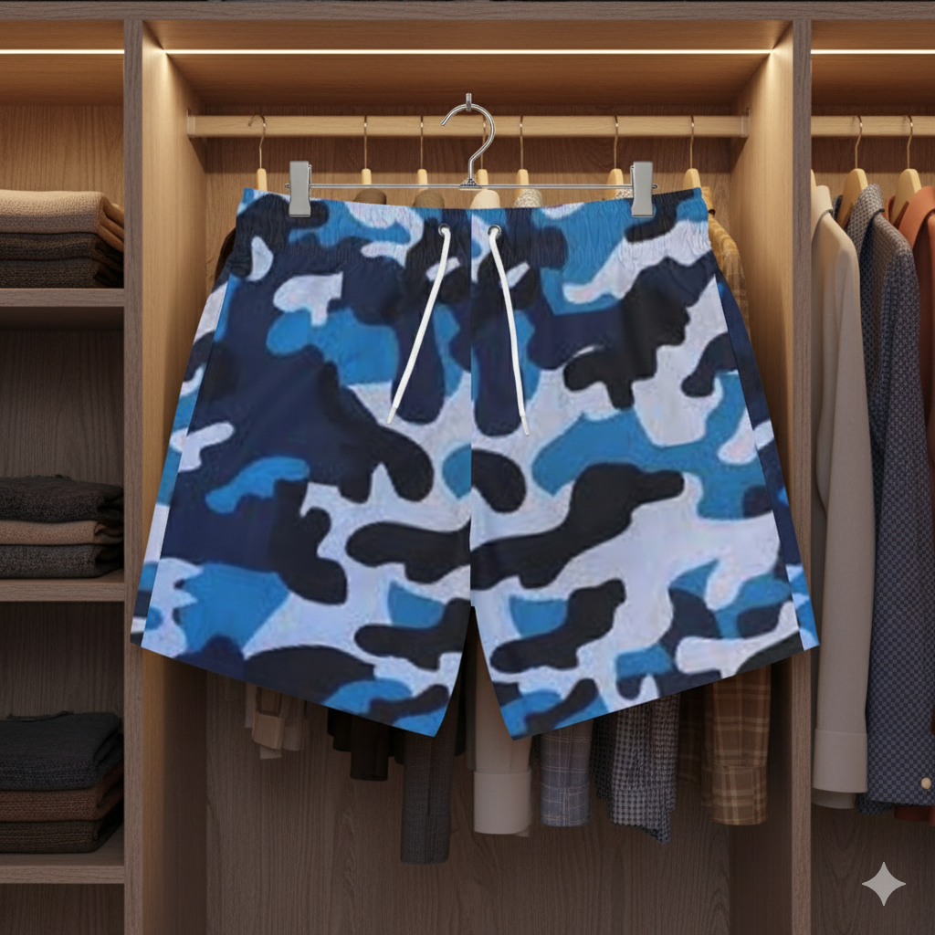Swim Trunks (AOP) (military9) "high resolution"