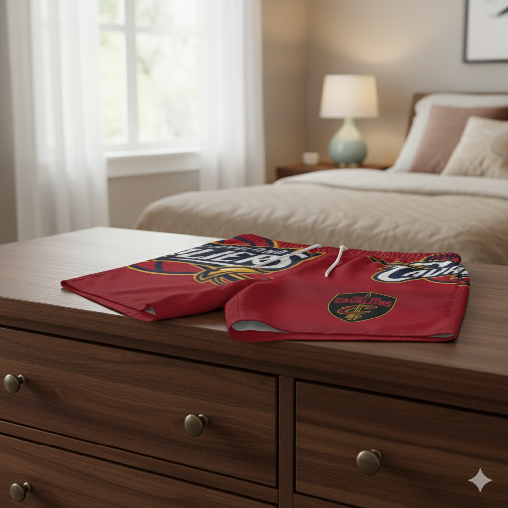 Swim Trunks (AOP) (cavaliers) "high resolution"