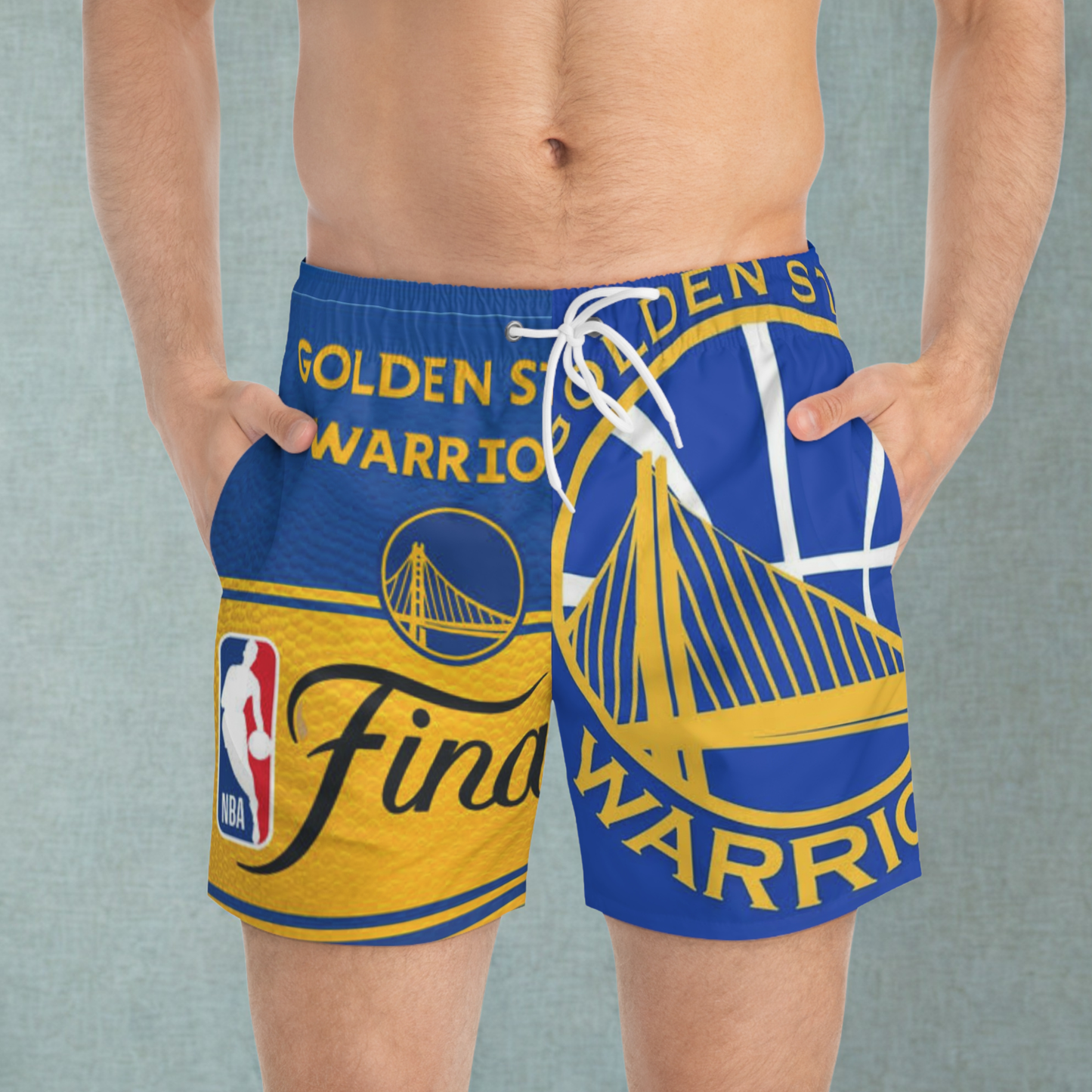 Swim Trunks (golden) "high resolution"