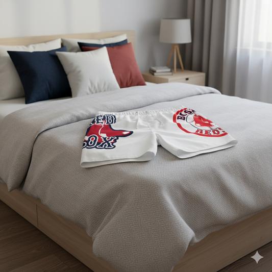 Swim Trunks (AOP) (redsox) [high resolution]