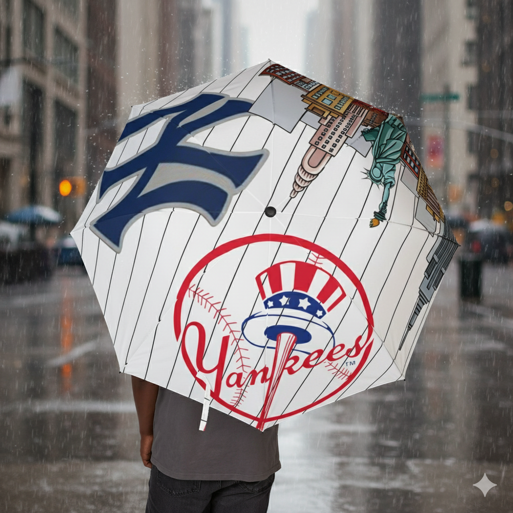 Semi-Automatic Umbrella (yankees) [high resolution]