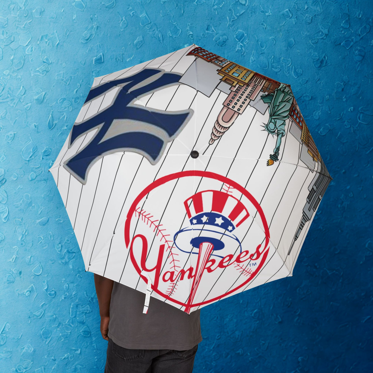 Semi-Automatic Umbrella (yankees) [high resolution]