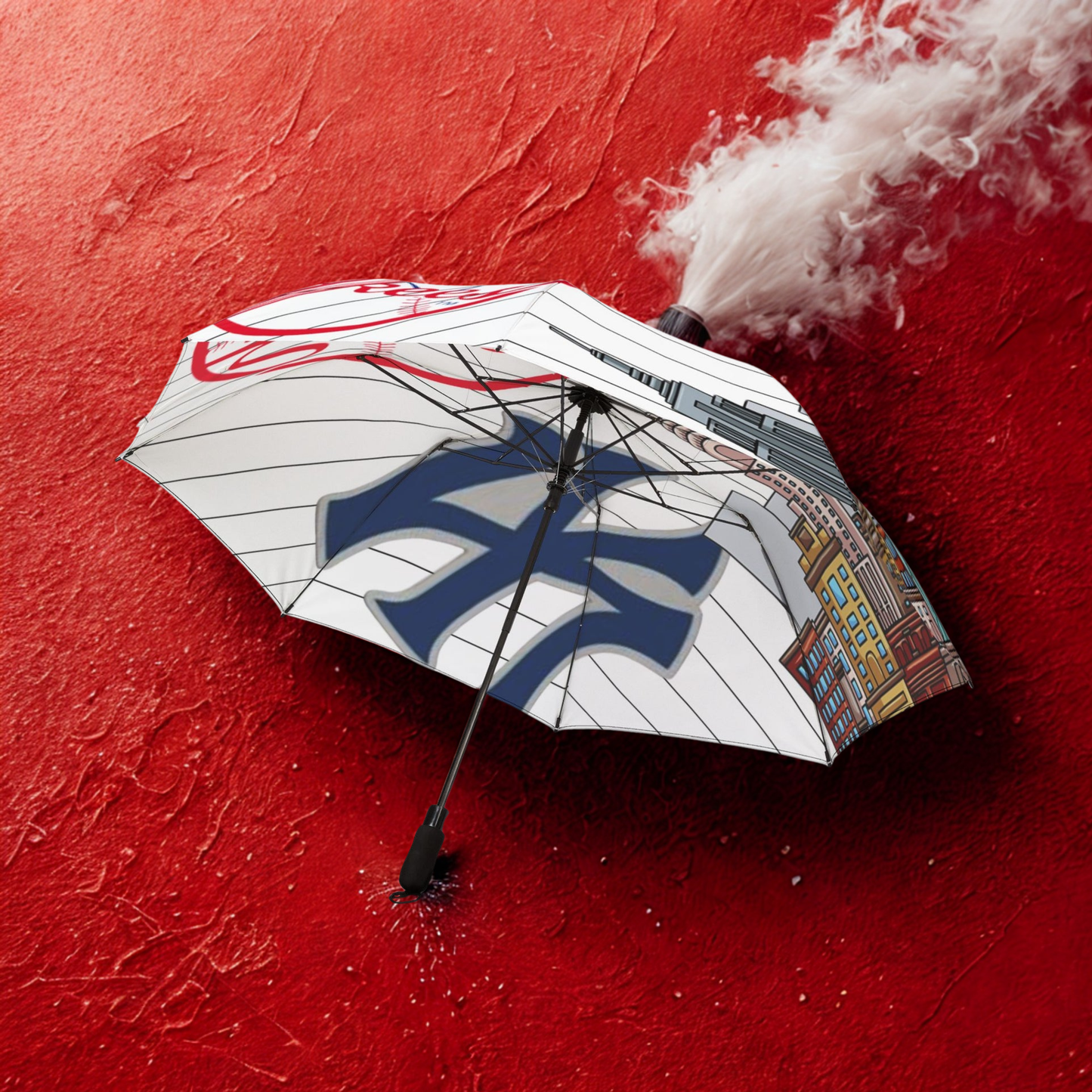 Semi-Automatic Umbrella (yankees) [high resolution]