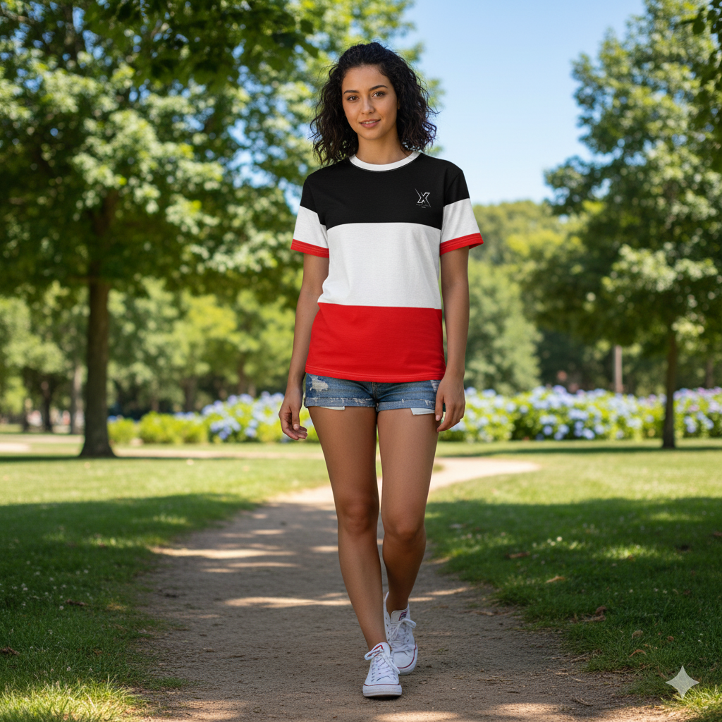 Unisex Cut & Sew Tee (vikkyanna)[high resolution]