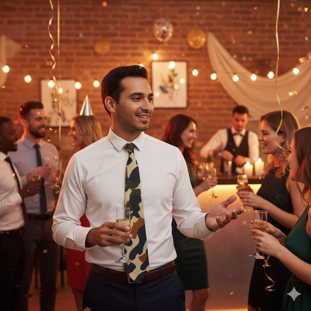 Necktie (Military8) "high resolution"