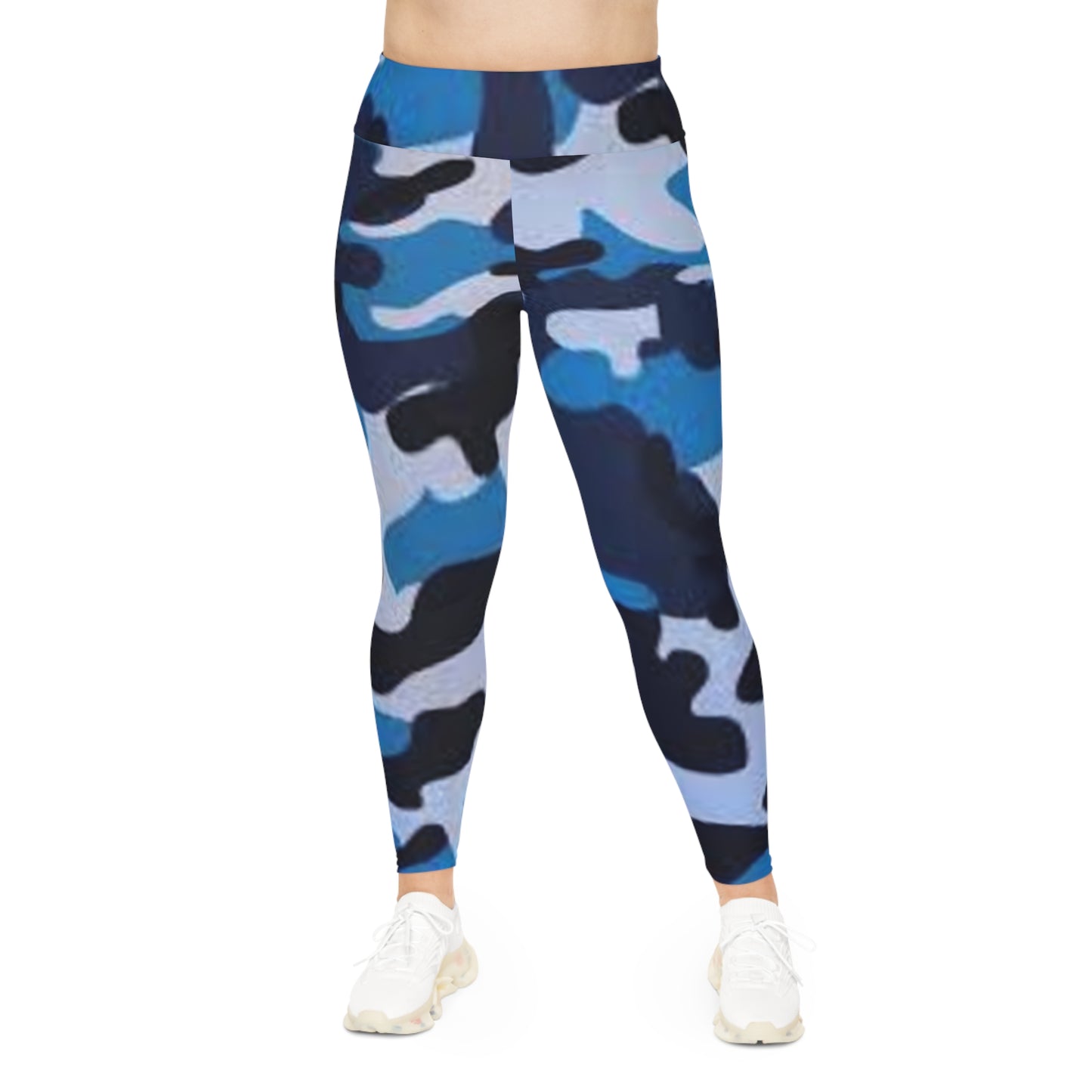 Plus Size Leggings (AOP) (Military9)