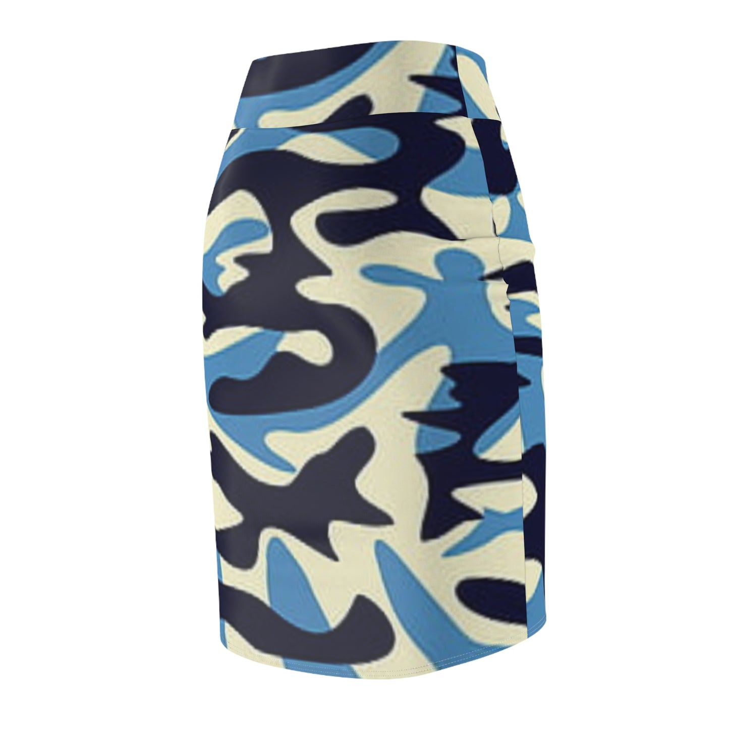 Women's Pencil Skirt (AOP) (military4)