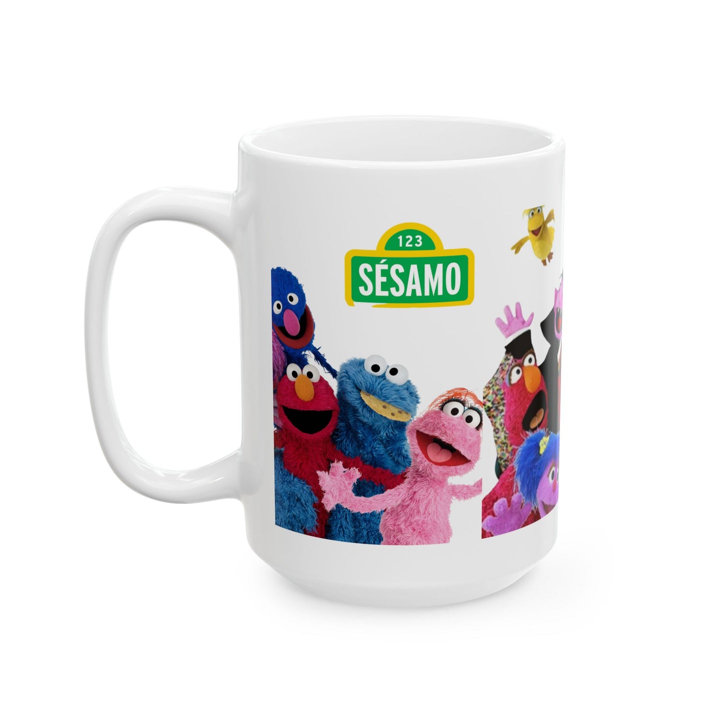 Ceramic Mug, (11oz, 15oz)  sesame1