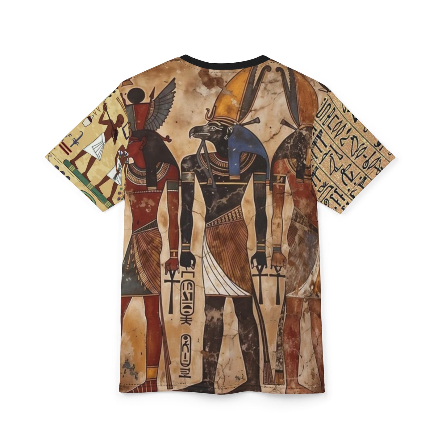 Unisex Cut & Sew Tee (AOP) (egipcios)