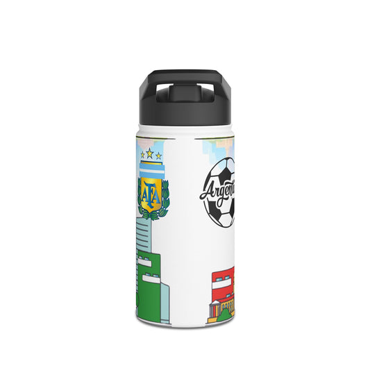 Stainless Steel Water Bottle (argentina) [high resolution]