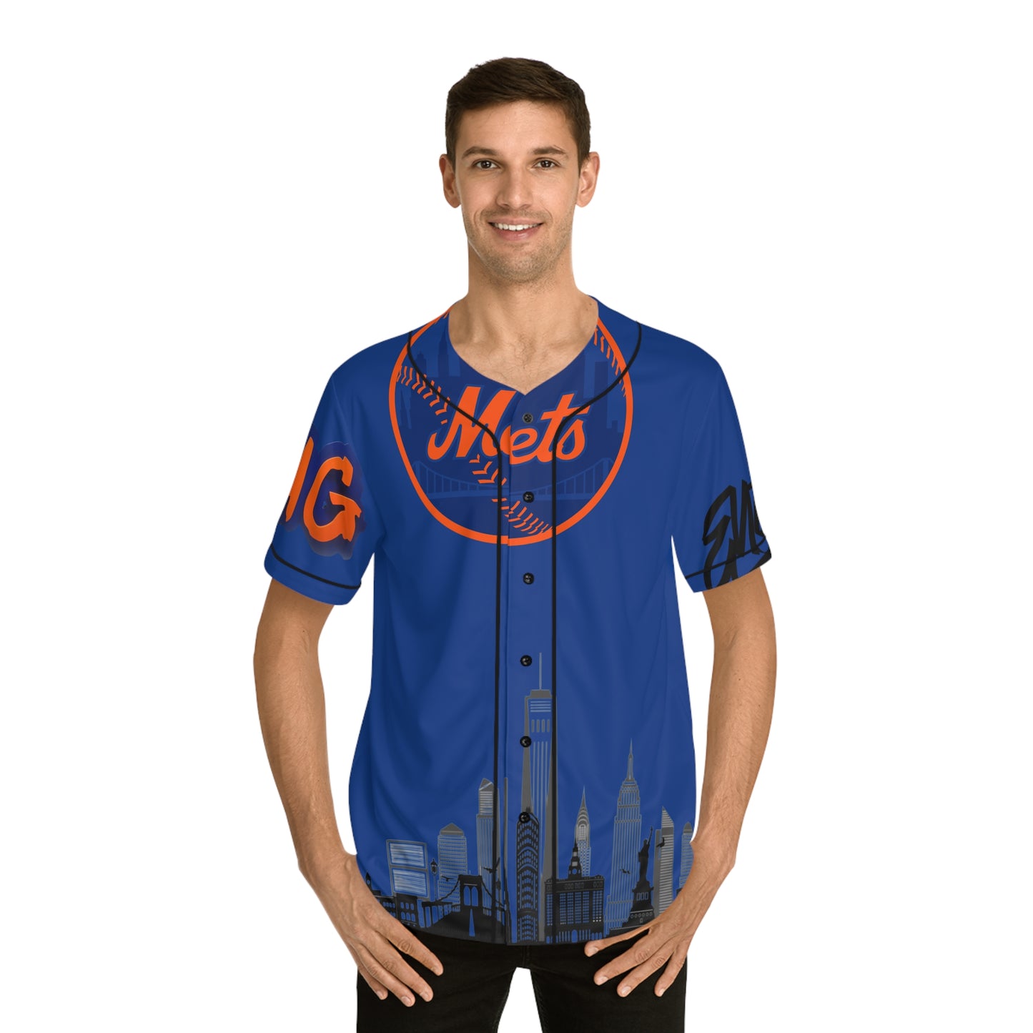 Men's Baseball Jersey (mets 3) [high resolution]