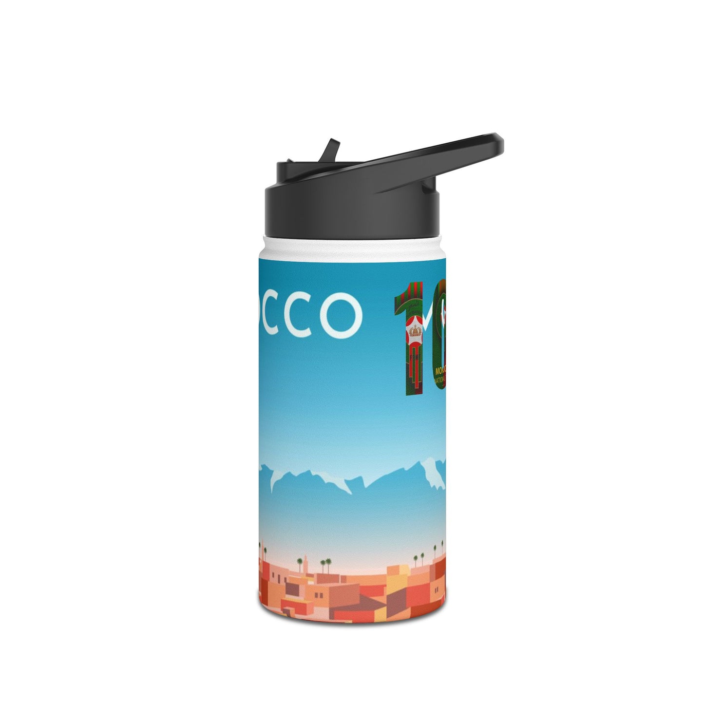 Stainless Steel Water Bottle (morocco) [high resolution]