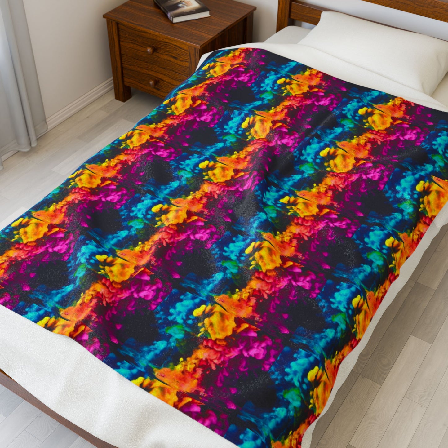 Velveteen Plush Blanket color1