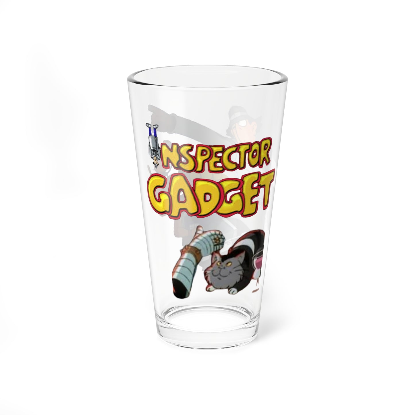 Mixing Glass, 16oz (inspector gadget) [high resolution]