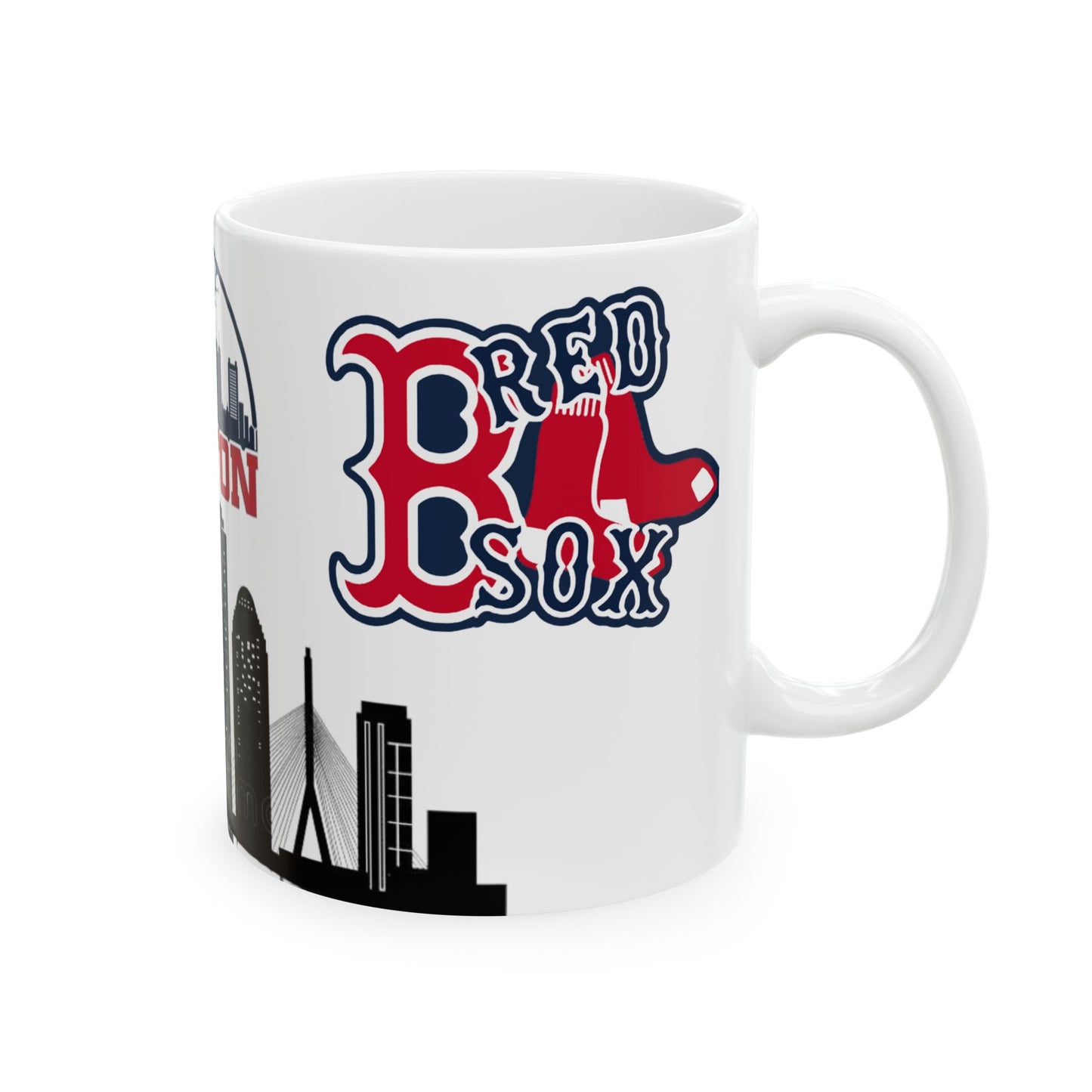 Ceramic Mug, (11oz, 15oz)  (redsox) [high resolution]