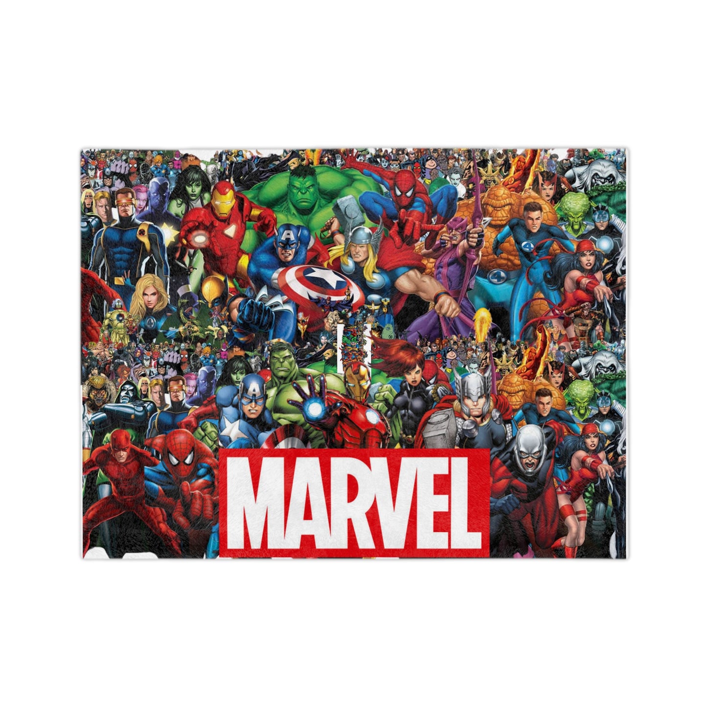 Velveteen Microfiber Blanket marvel