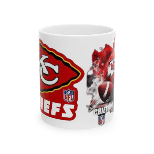 Ceramic Mug, (11oz, 15oz) (KC)(NFL)